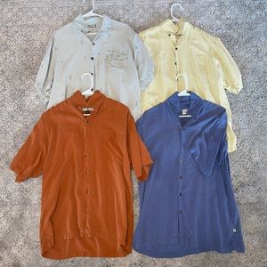 Tommy Bahama Short Sleeve Button Down (Lot of 4)